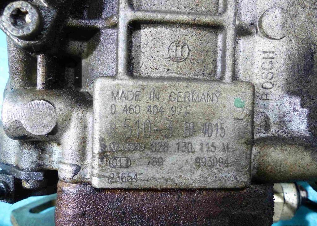 Pumpa vstrekovacia VW Passat B5  1.9 TDI  0460404971, 028130115M