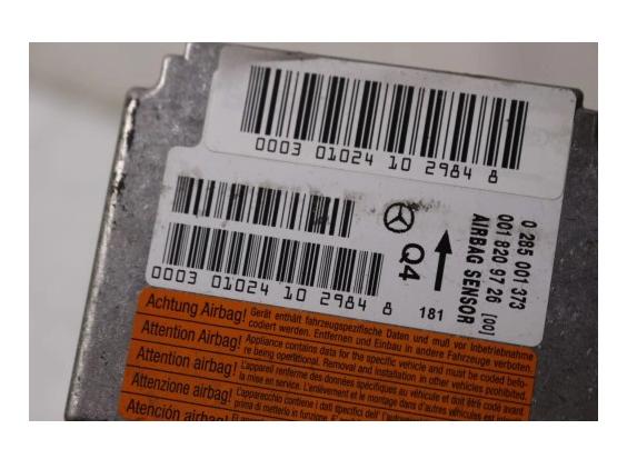 modul airbag MERCEDES-BENZ W202 C180 0285001373