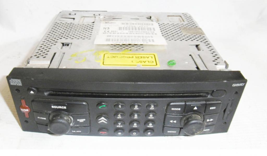 Citroen C8 02-12r radio CD navigace: