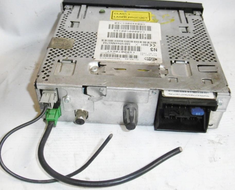 Citroen C8 02-12r radio CD navigace: