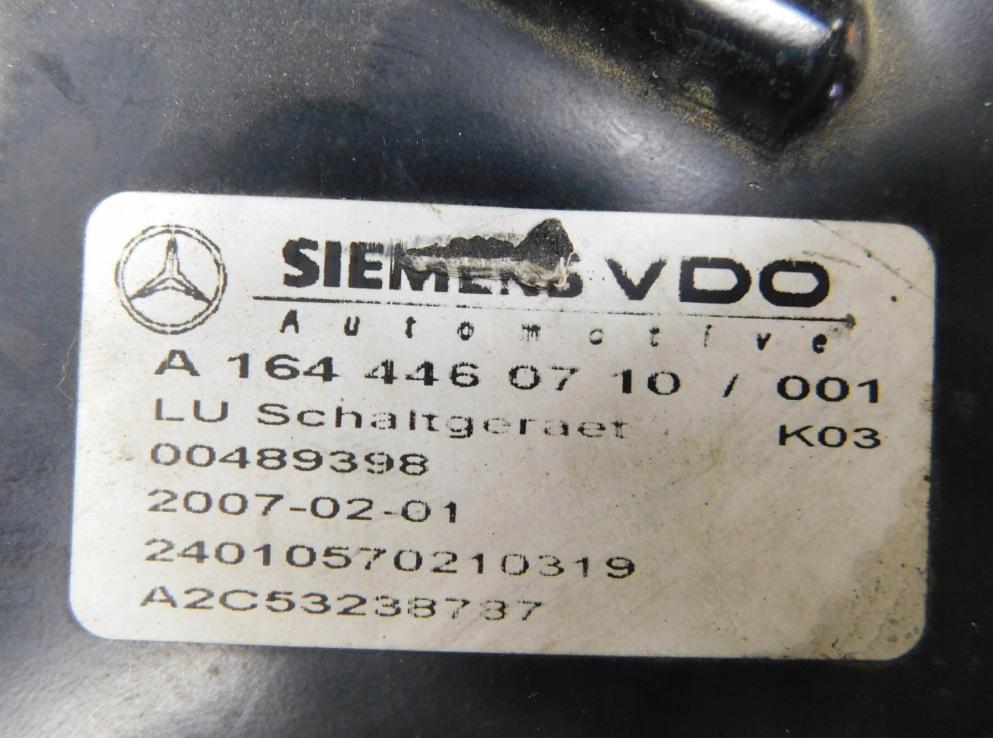 MERCEDES GL ML W164 W251 3.0 CDI Riadiaca jednotka prevodovky A1644460710