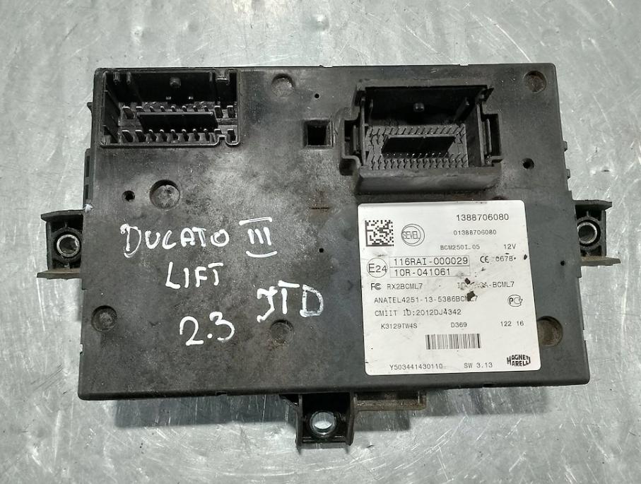 Modul BCM FIAT DUCATO III LIFT 1388706080 2.3 JTD