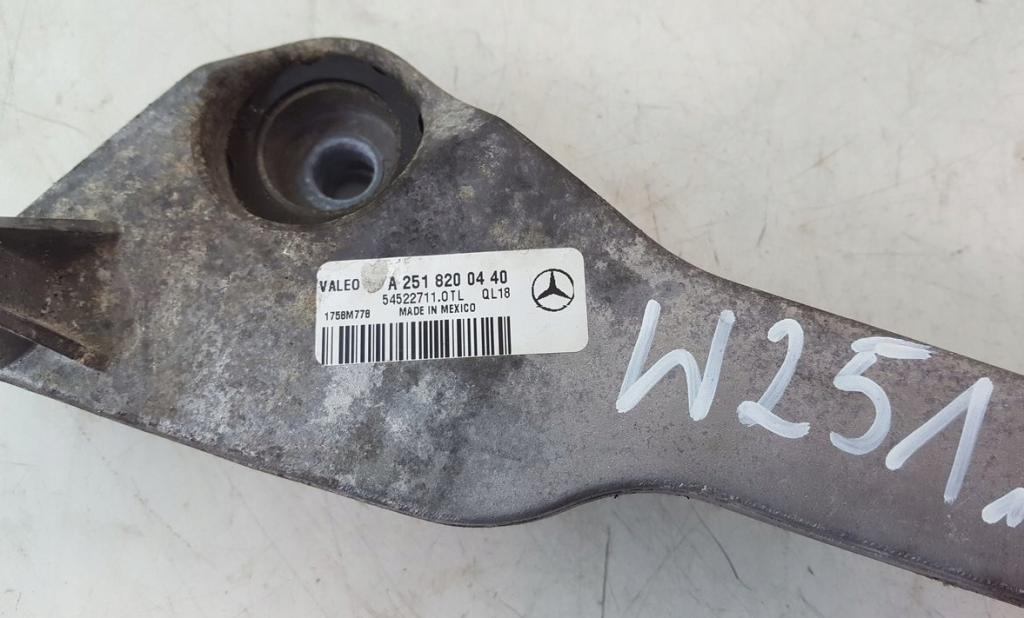 Mercedes W251 3,0 CDI mechanizmus stieračov 2518200440 A2518202542