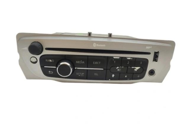 RENAULT   SCENIC III MEGANE 281153266R  RADIO CD MP3 BLUETOOTH  KOD RADIA 7461