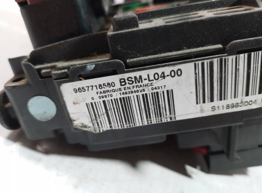 Citroen C4  BSM MODUL  9657718580 ; S118983004K