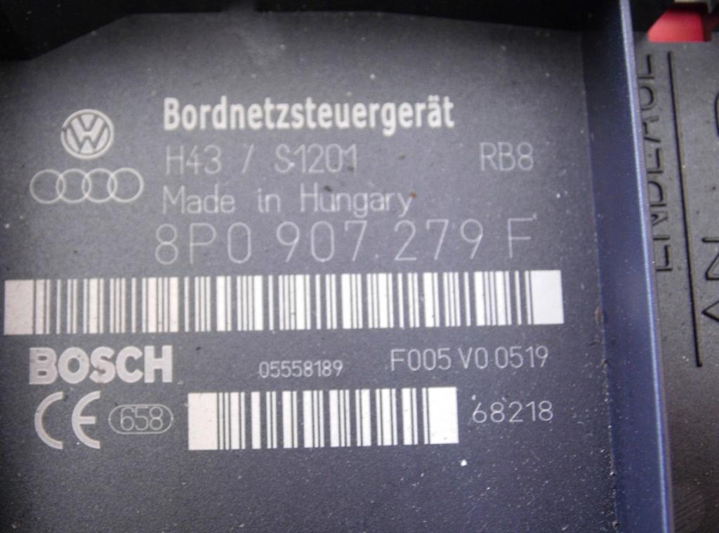 AUDI A3 Sportback 8P BORDNETZ  8P0907279F