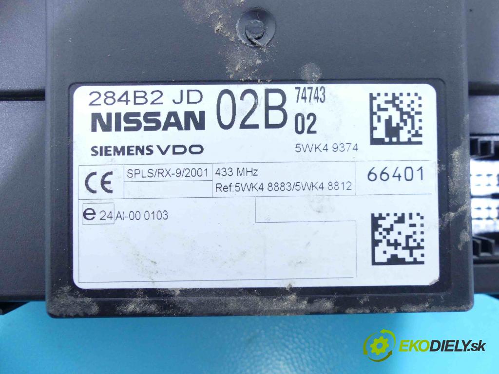 Nissan Qashqai 06-13 2.0 dci 150 hp automatic 110 kW 1995 cm3 5- modul řídící jednotka 284B2JD02B (Ostatní)