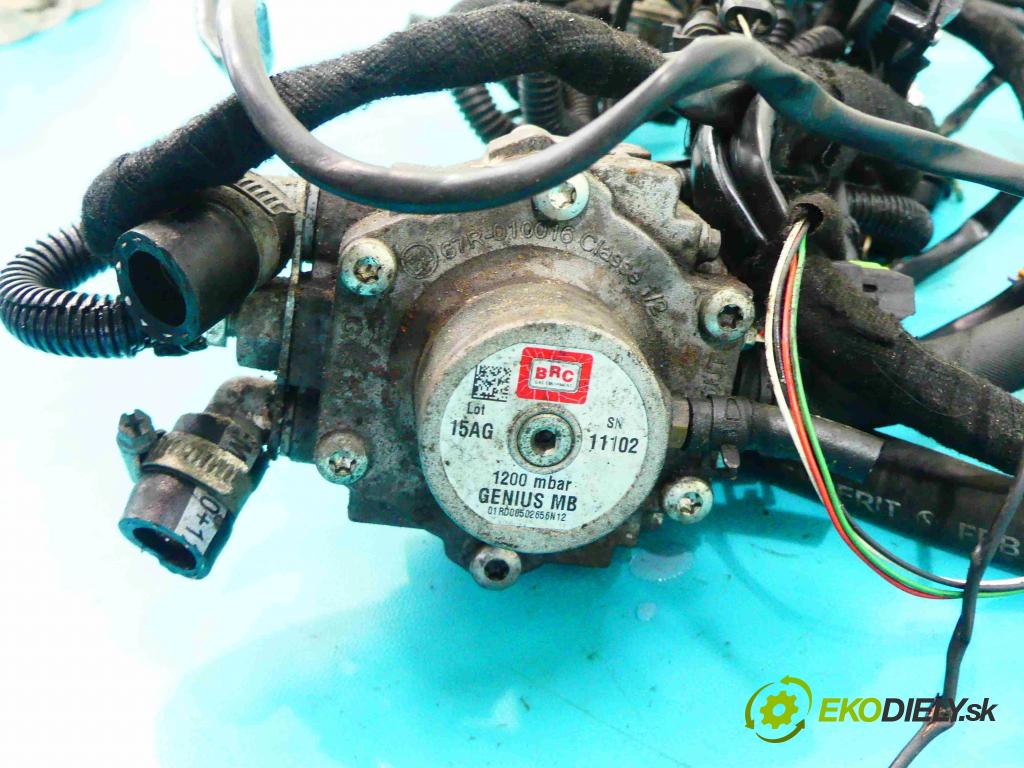 Citroen C4 2004-2011 1.4 16v 88 hp manual 65 kW 1360 cm3 5- instalace LPG BRC