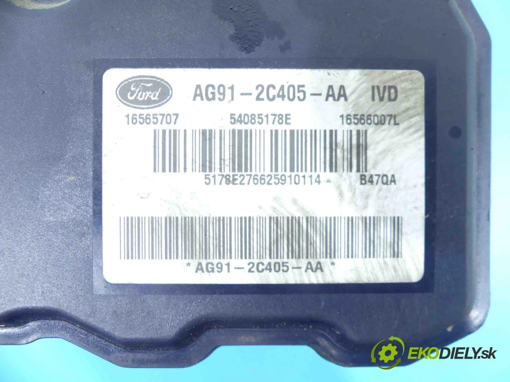 Ford Galaxy Mk2 2006-2015 2.0 tdci 116 HP manual 85 kW 1997 cm3 5- čerpadlo abs AG91-2C405-AA (Pumpy ABS)
