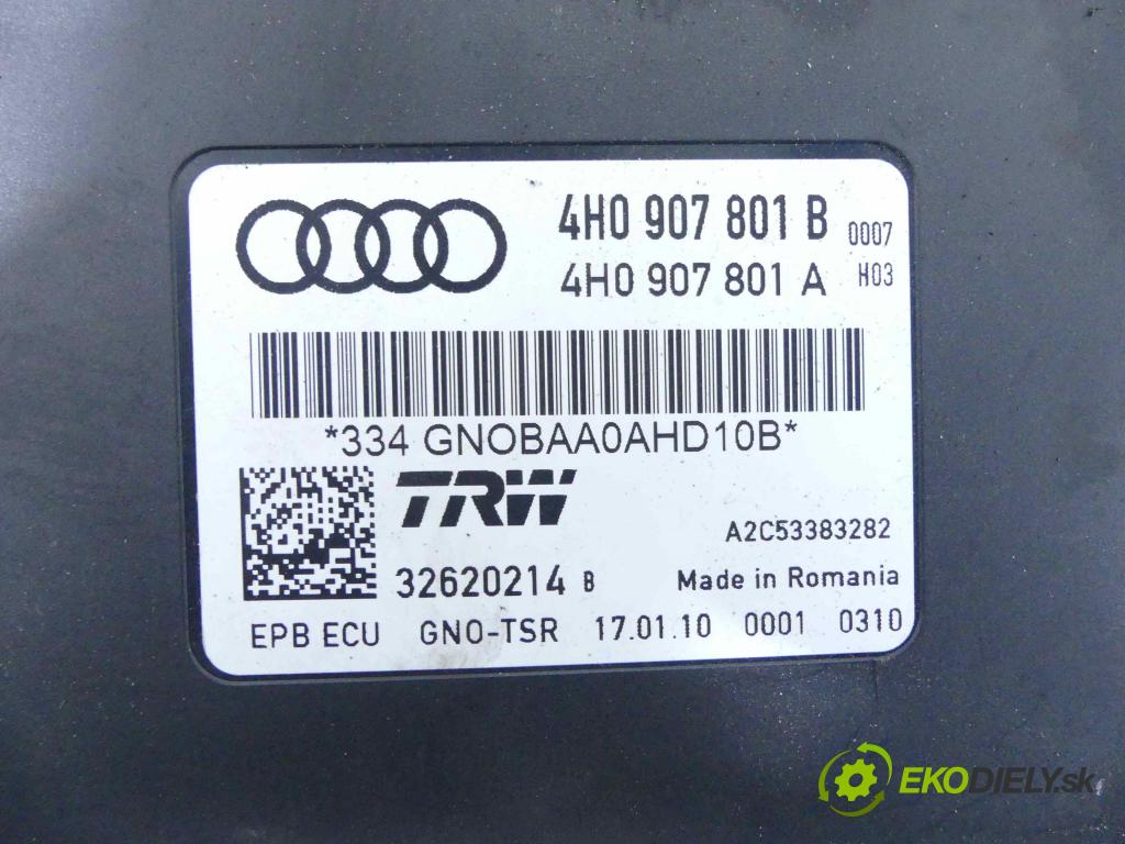 Audi A8 D4 2009-2017 4,2.0 tdi V8 351KM automatic 258 kW 4134 cm3 4- modul řídící jednotka 4H0907801B (Ostatní)