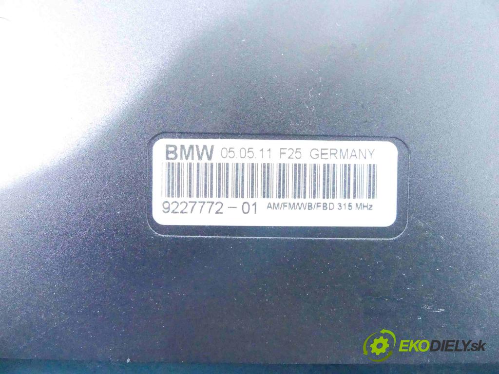 Bmw X3 F25 2010-2017 3.0 258 hp automatic 190 kW 2996 cm3 5- modul řídící jednotka 9227772-01 (Ostatní)