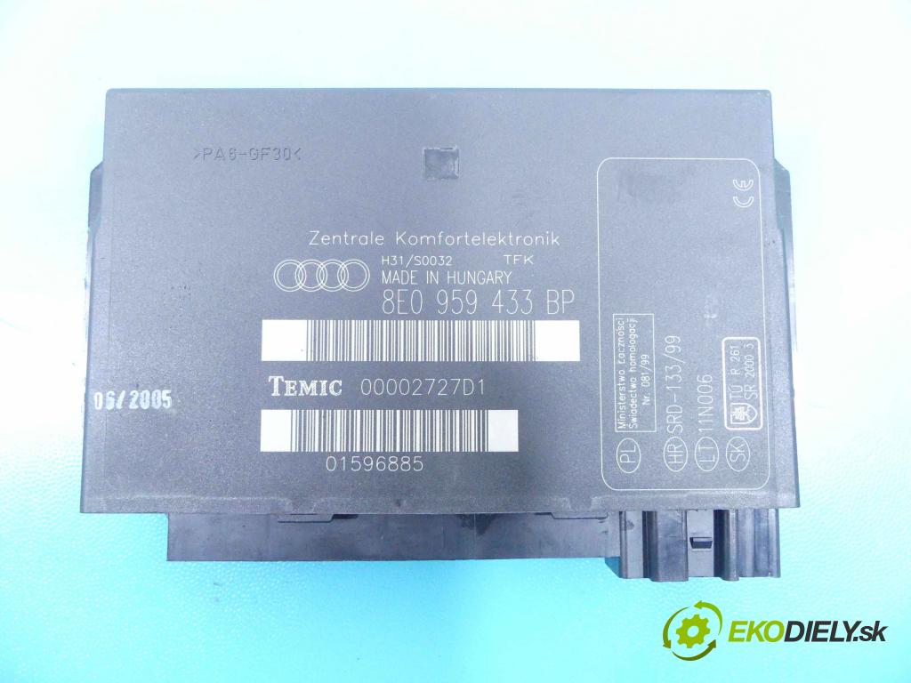 Audi A4 B7 2004-2008 2.0 tdi 136hp automatic 100 kW 1968 cm3 5- modul řídící jednotka 8E0959433BP (Ostatní)