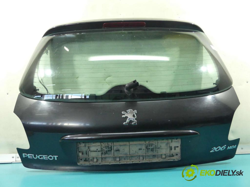 Peugeot 206 2.0 hdi 90 HP manual 66 kW 1997 cm3 3- zadna kufor  (Zadné kapoty)