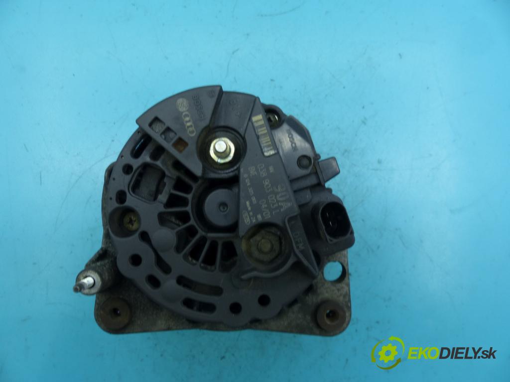 Vw Bora 1.9 tdi 110 hp manual 81 kW 1896 cm3 4- Alternator 0124325001 (Alternátory)