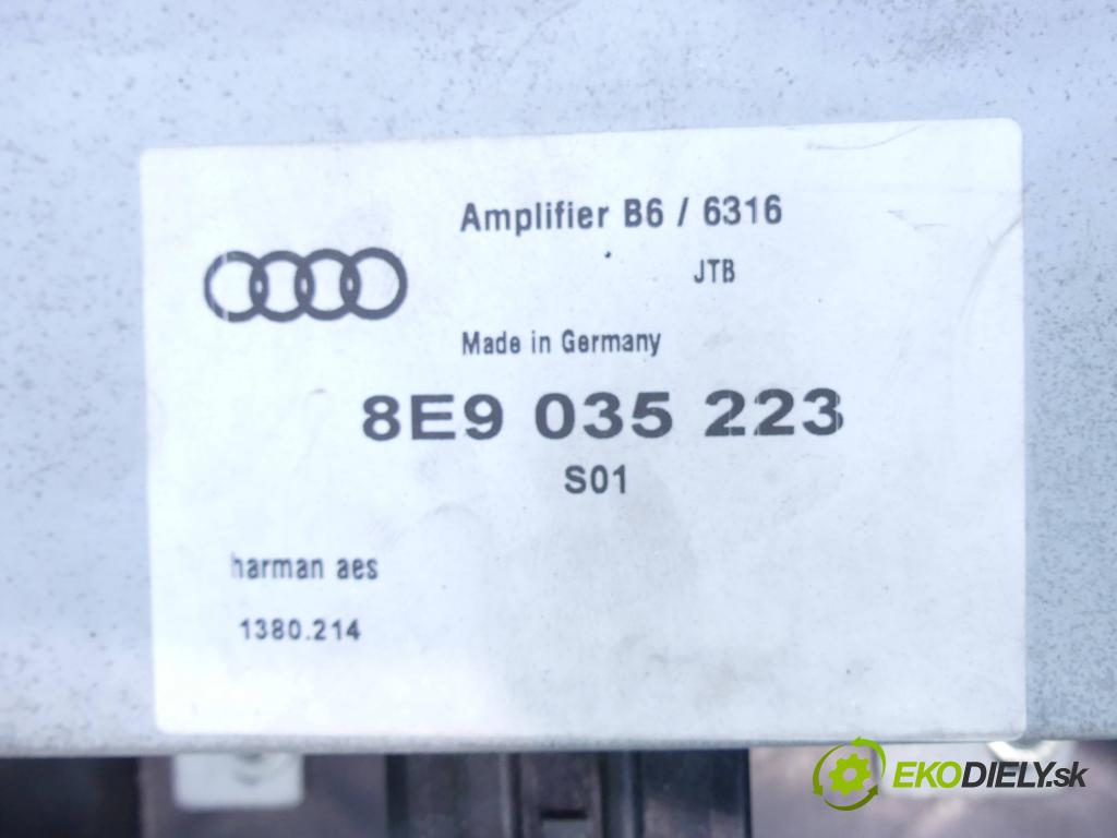 Audi A4 B6 2000-2004 1.9 TDI 131 hp manual 96 kW 1896 cm3 5- Subwoofer: 8E9035223 (Audio zařízení)