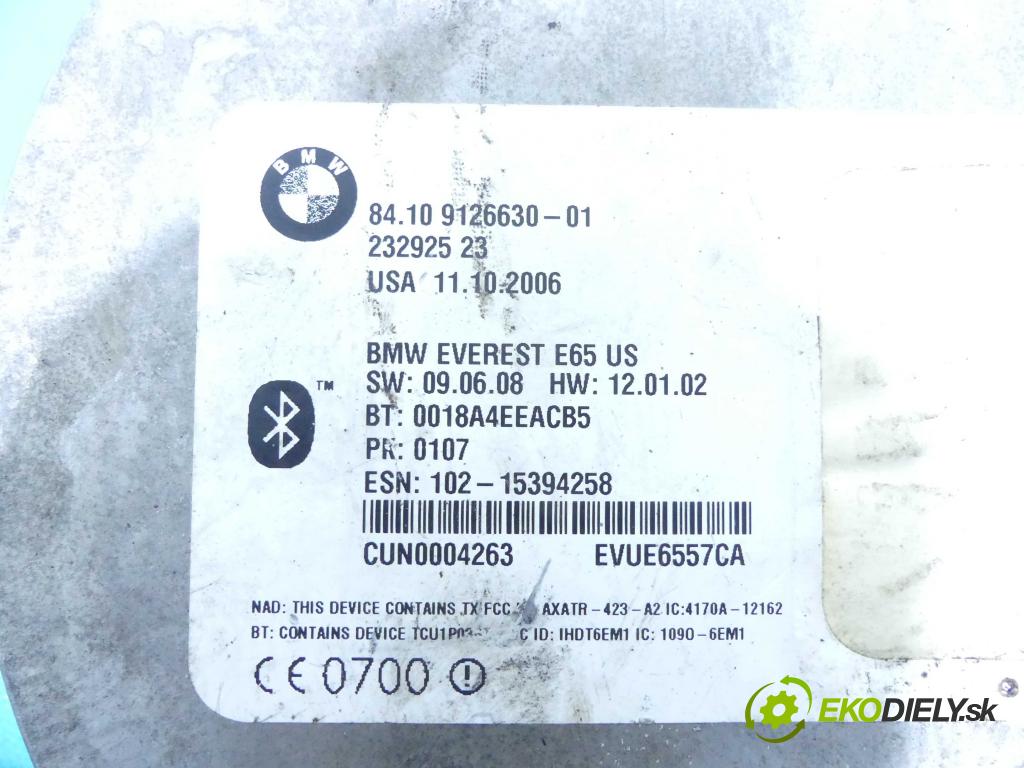 Bmw 7 E65 2001-2008 4.8 V8 367hp automatic 270 kW 4799 cm3 4- modul řídící jednotka 9126630 (Ostatní)