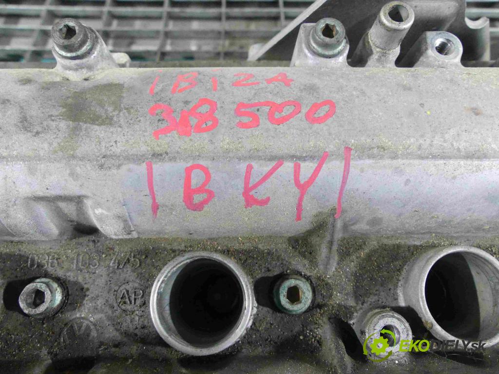 Seat Ibiza III 6L 2002-2008 1.4 16v 75 hp manual 55 kW 1390 cm3 3- hlava motoru BKY