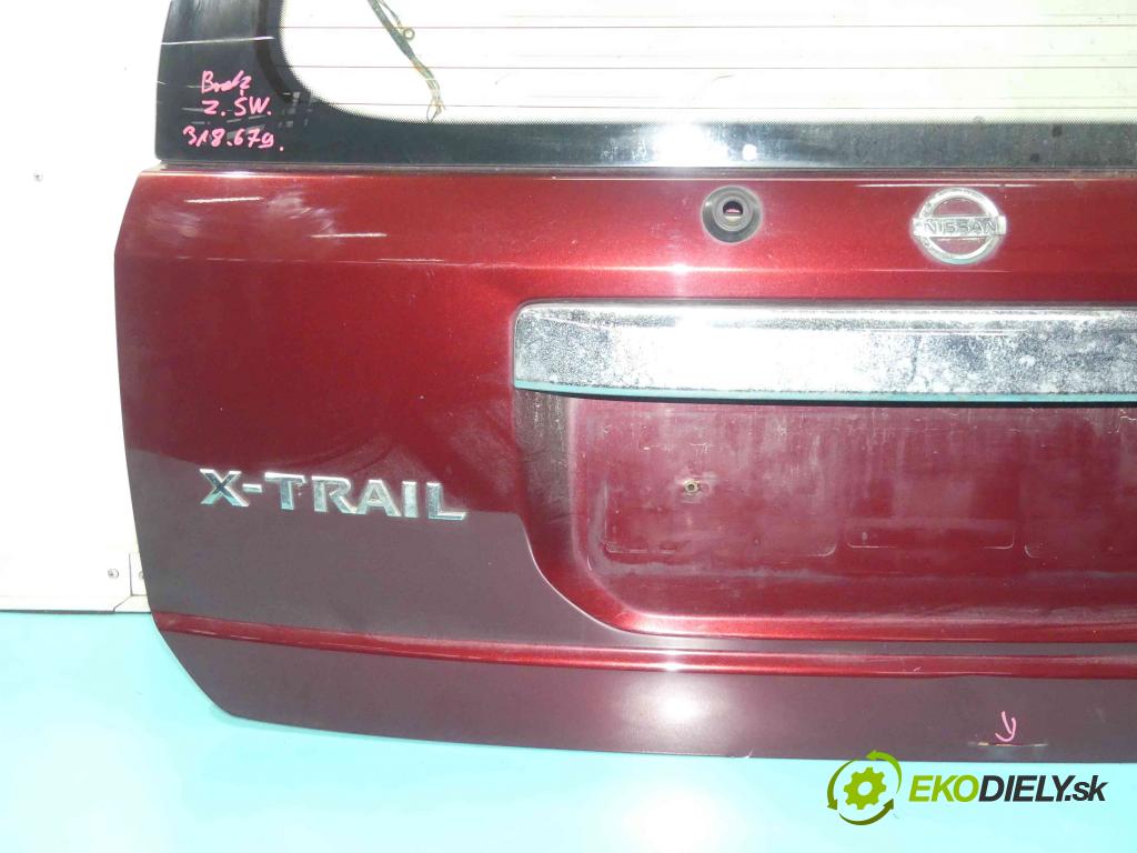 Nissan X-trail I T30 2001-2007 2.2 dci 114 HP manual 84 kW 2184 cm3 5- zadna kufor  (Zadné kapoty)