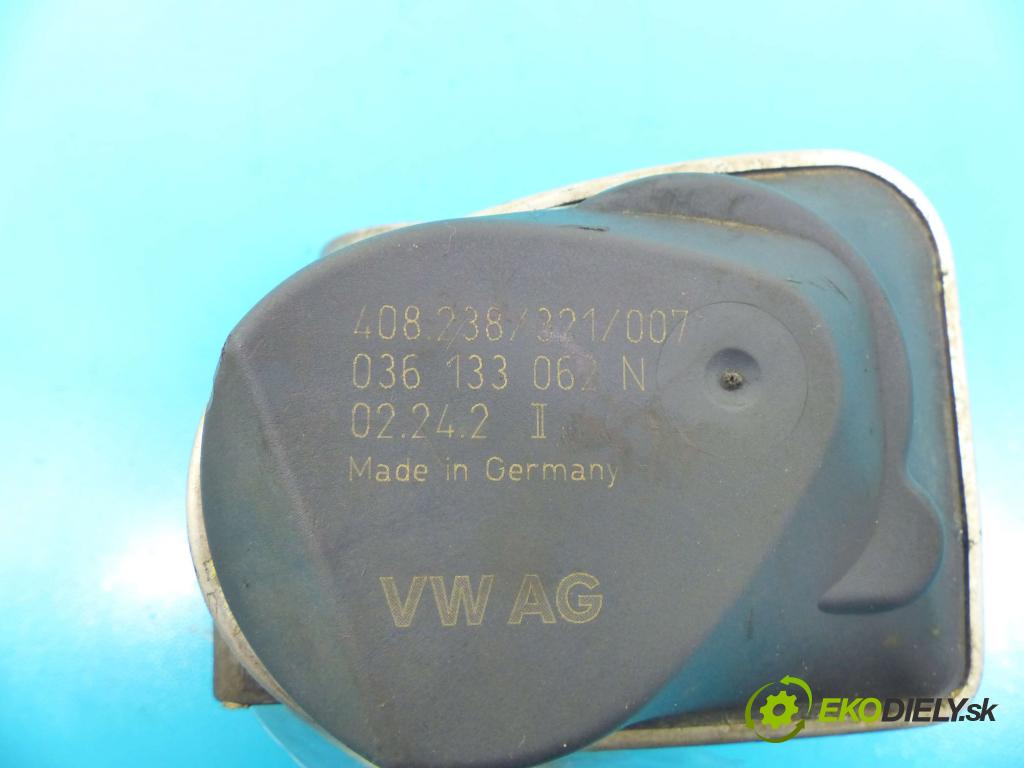 Vw Polo IV 9N 2001-2009 1.2 12v 64 HP manual 47 kW 1198 cm3 3- klapka 036133062N (Škrtiace klapky)