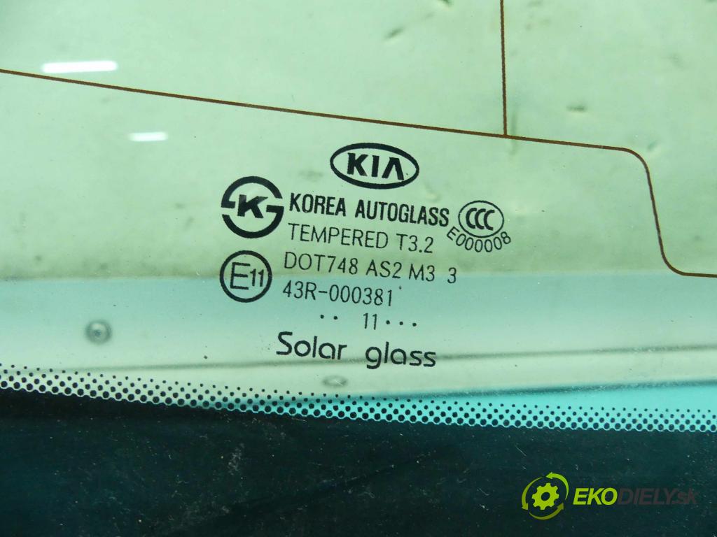 Kia Optima III 2010-2015 1.7 crdi 136 HP manual 100 kW 1685 cm3 4- sklo zadná  (Sklá zadné)