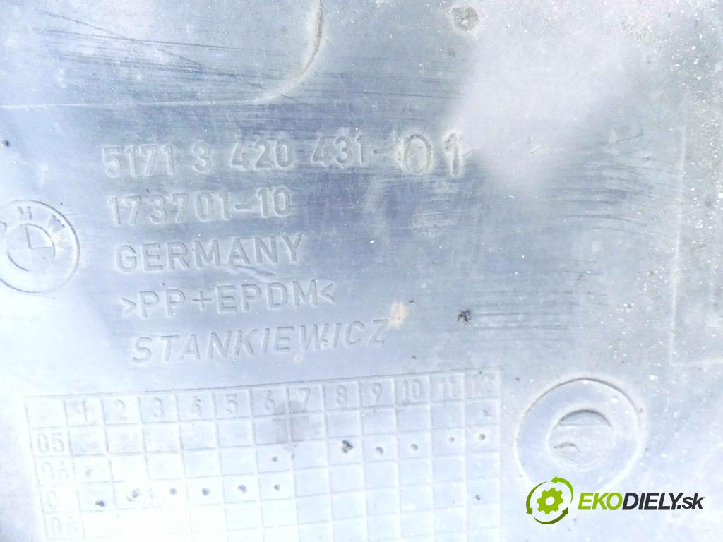 Bmw X3 E83 2003-2010 2.0d 150 HP manual 110 kW 1995 cm3 5- Blatník: predné ľavé 3420431