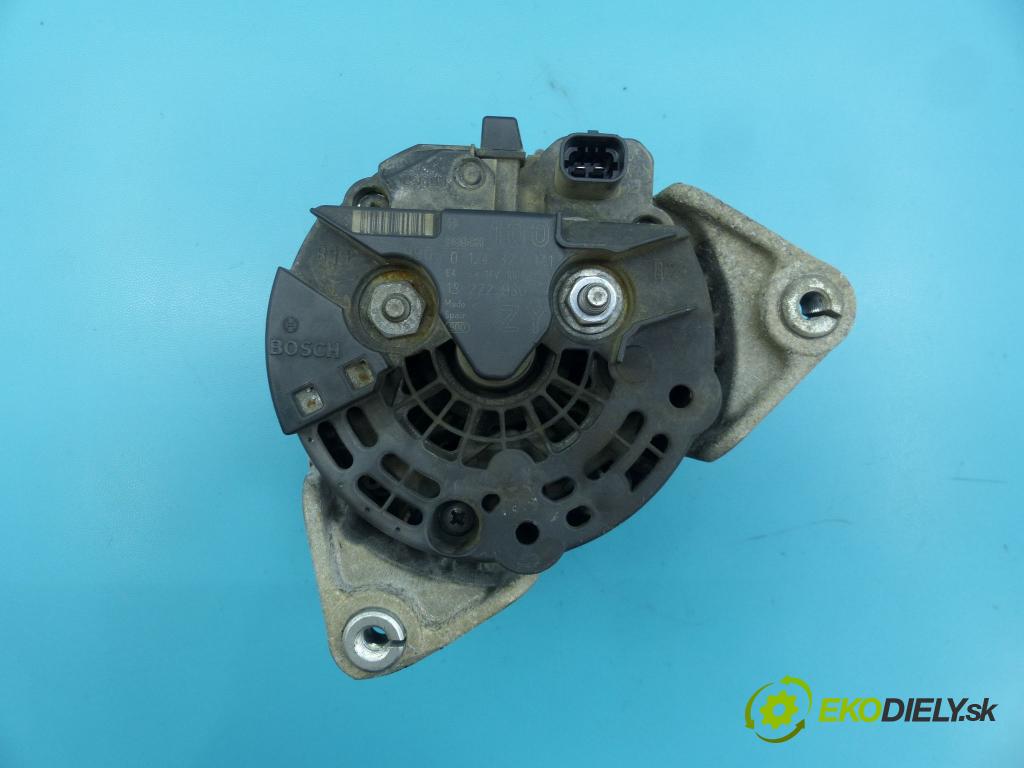 Opel Corsa D 2006-2014 1.4 16v 90 hp manual 66 kW 1364 cm3 5- Alternator 0124325171 (Alternátory)