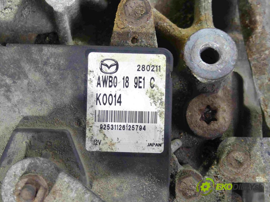 Mazda CX-9 2006-2015 3.7 V6 277KM automatic 204 kW 3726 cm3 5- převodovka stupňová automat AWB019090