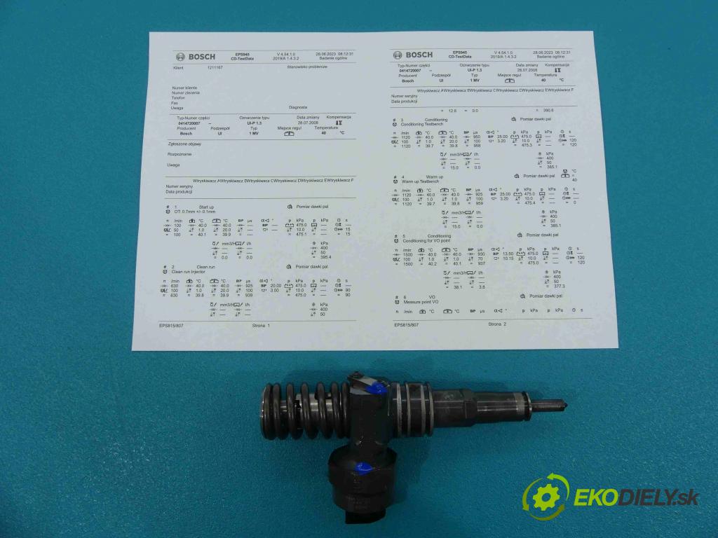 Audi A6 C5 1997-2004 1.9 tdi 116 HP manual 85 kW 1896 cm3 4- vstrekovacie čerpadlo 0414720007 (Vstrekovače)