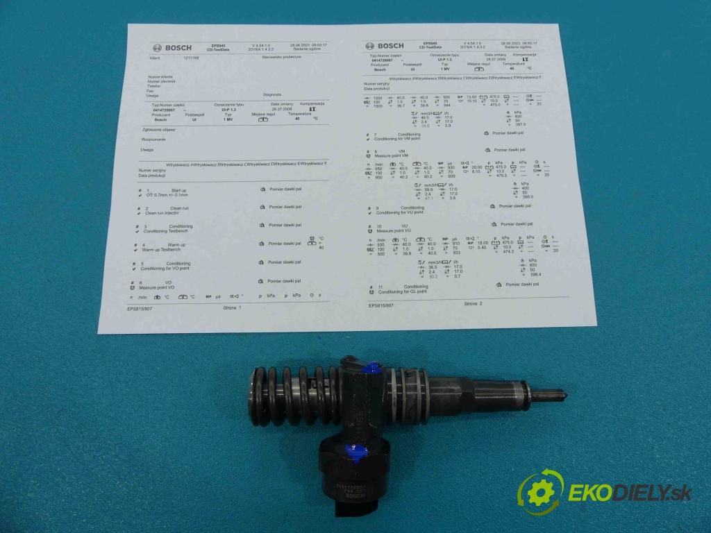 Audi A6 C5 1997-2004 1.9 tdi 116 HP manual 85 kW 1896 cm3 4- vstrekovacie čerpadlo 0414720007 (Vstrekovače)