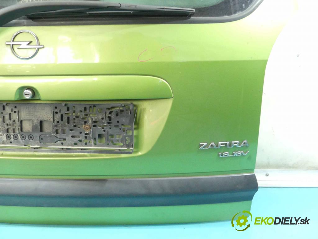 Opel Zafira A 1999-2005 1.8 16v 116 HP manual 85 kW 1796 cm3 5- zadna kufor  (Zadné kapoty)