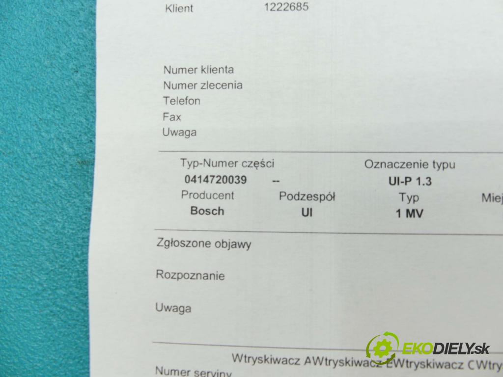 Audi A3 8L 1996-2003 1.9 tdi 131 HP manual 96 kW 1896 cm3 3- vstrekovacie čerpadlo 038130073AL (Vstrekovače)