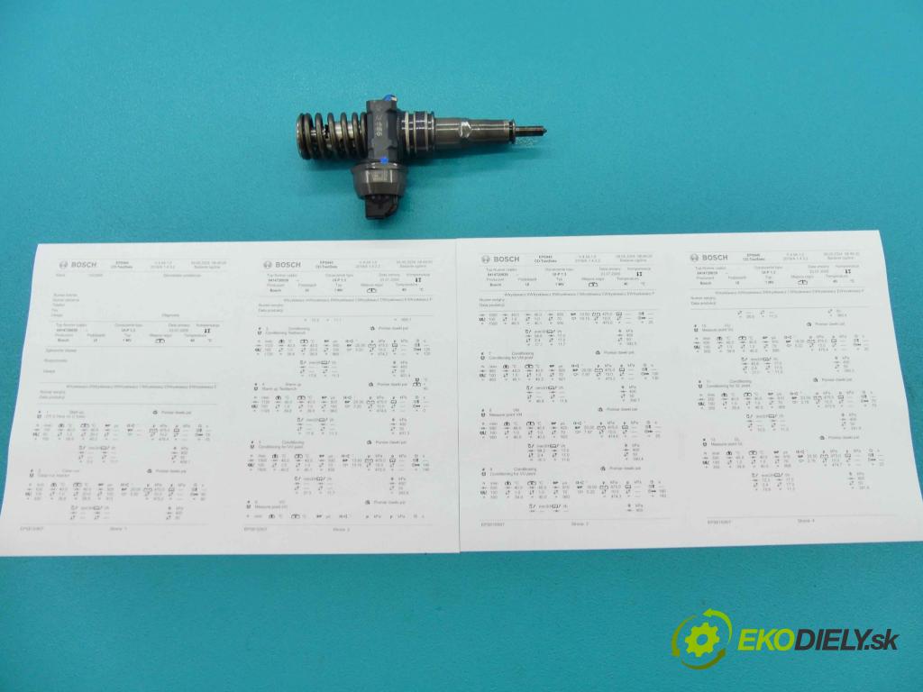 Audi A3 8L 1996-2003 1.9 tdi 131 hp manual 96 kW 1896 cm3 3- vstřikovací čerpadlo 0414720039 (Vstřikovače)