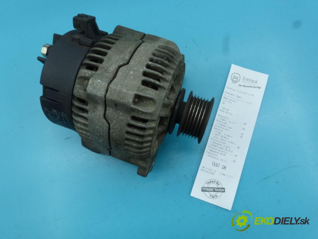 Skoda Felicia 1.6 75 hp manual 55 kW 1598 cm3 5- Alternator 0123310019 (Alternátory)