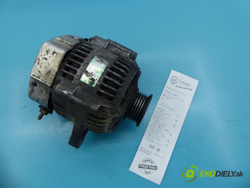 Land rover Freelander I 1998-2006 1.8 16v 120 hp manual 88 kW 1795 cm3 5- Alternator 101211-9931 (Alternátory)