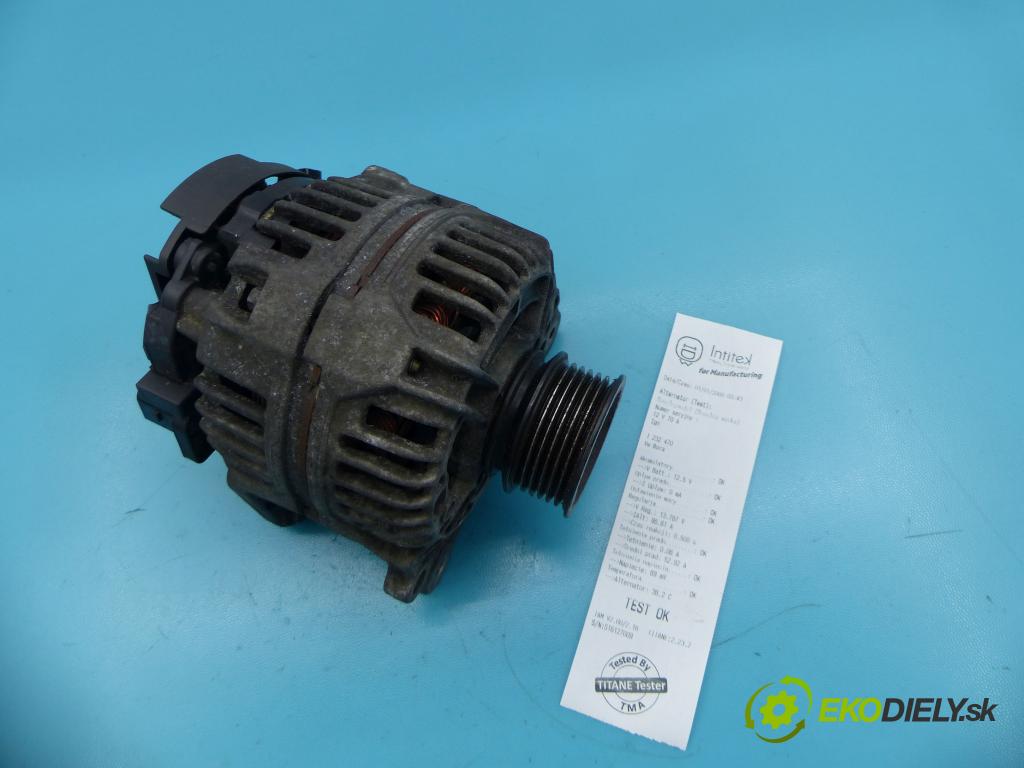 Vw Bora 1.6 SR 101 hp manual 74 kW 1598 cm3 4- Alternator 0124315003 (Alternátory)