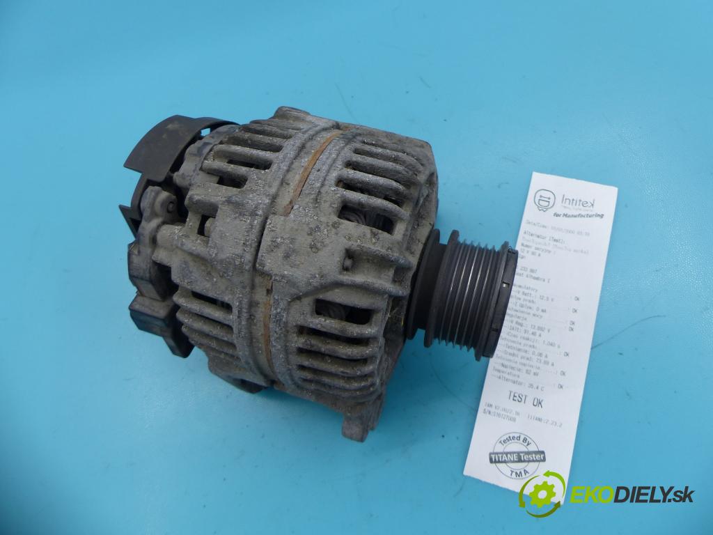 Seat Alhambra I 1996-2010 1.9 tdi 116 hp manual 85 kW 1896 cm3 2- Alternator 0124325001 (Alternátory)