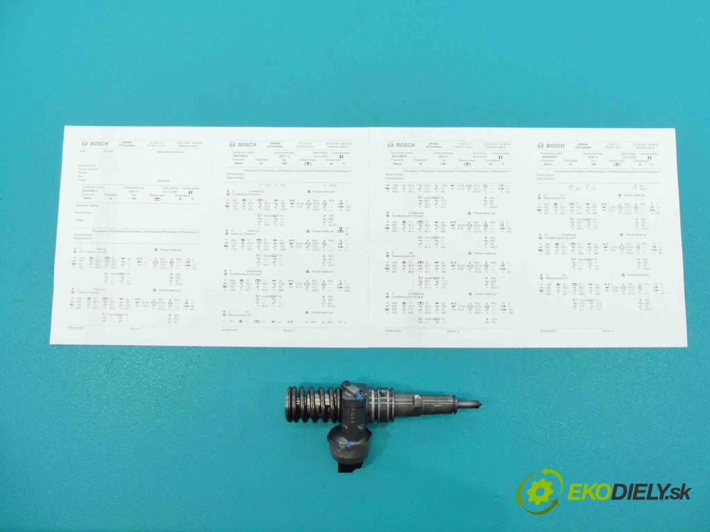 Skoda Octavia II 2004-2013 1.9 tdi (BXE) 105 HP manual 77 kW 1896 cm3 5- vstrekovacie čerpadlo POMPOWTRYSKI 1.9 TDI 105KM 038130073AG 0414720215 (Vstrekovače)