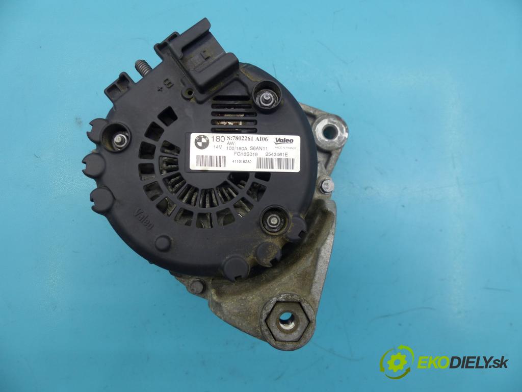 Bmw 1 E87 2004-2011 2.0d 116 hp manual 85 kW 1995 cm3 5- Alternator 7802261 (Alternátory)