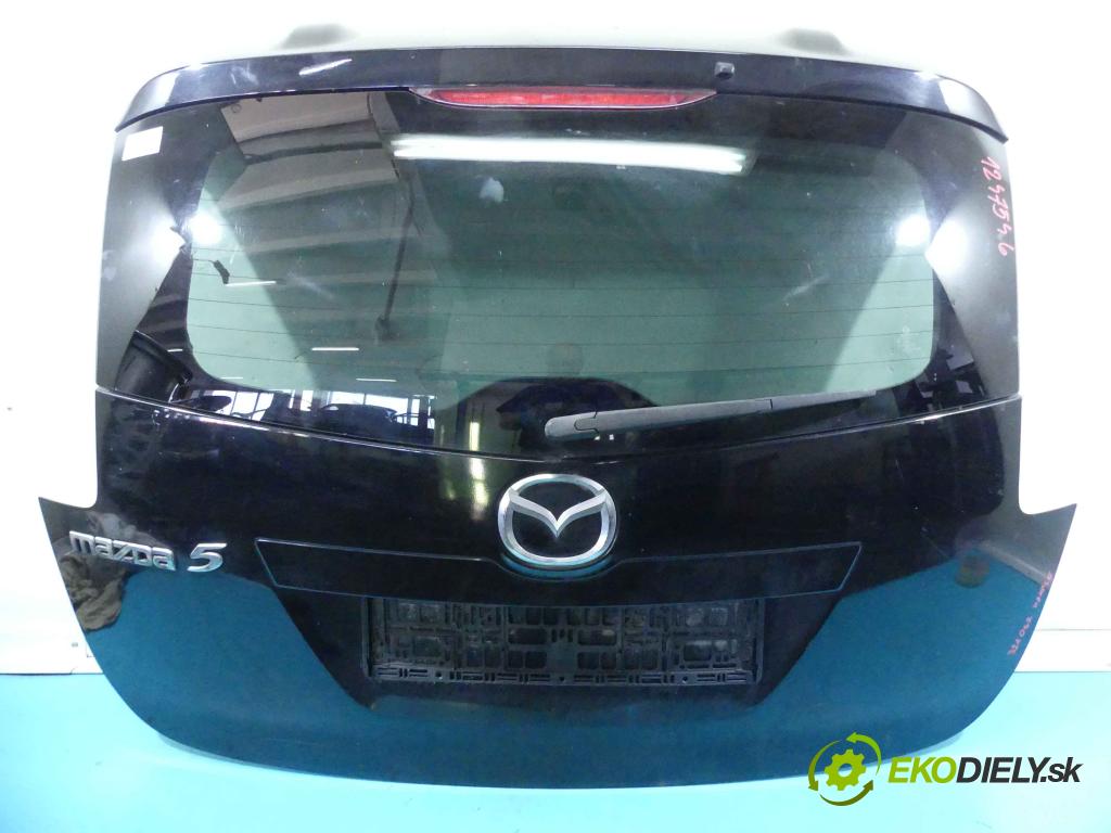 Mazda 5  2005-2010 2.0d 143 hp manual 105 kW 1998 cm3 5- zadní kufrové dveře  (Zadní kapoty)