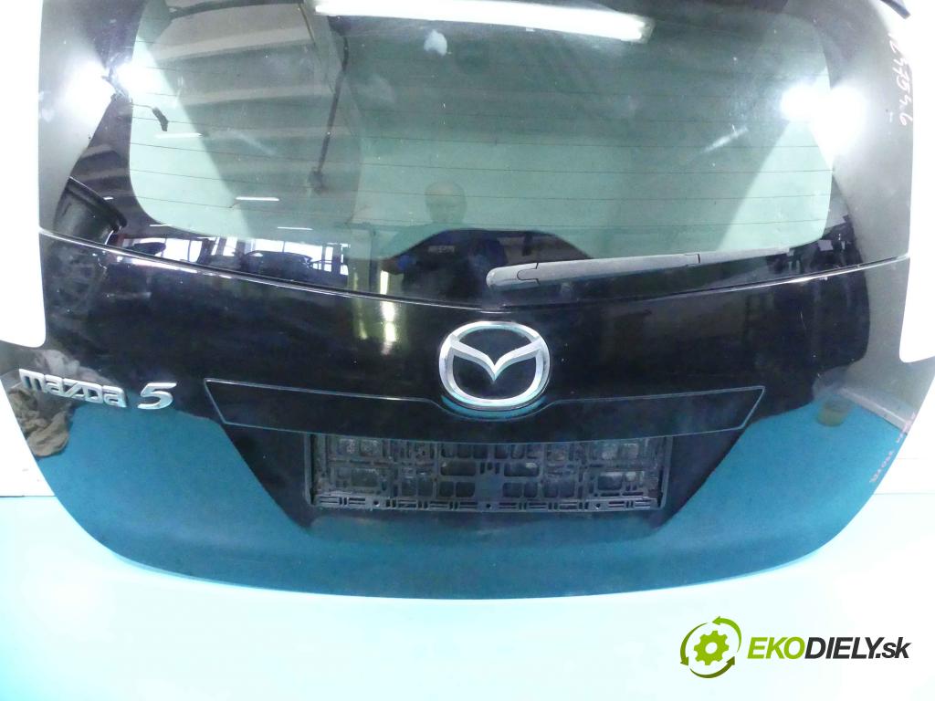 Mazda 5  2005-2010 2.0d 143 HP manual 105 kW 1998 cm3 5- zadna kufor  (Zadné kapoty)