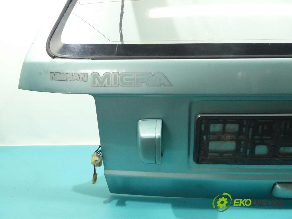 Nissan Micra K10 1982-1992 1.2 karburátor: 54 HP manual 40 kW 1235 cm3 3- zadna kufor  (Zadné kapoty)