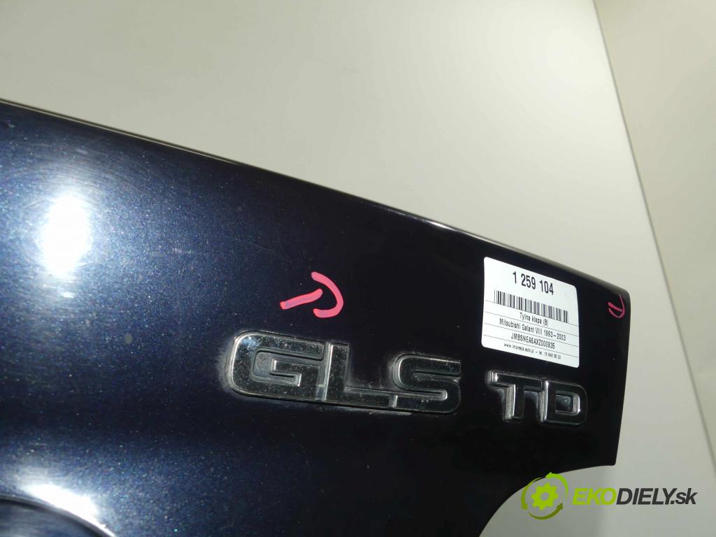 Mitsubishi Galant VIII 1993-2003 2.0 TD 90 hp manual 66 kW 1998 cm3 4- zadní kufrové dveře  (Zadní kapoty)