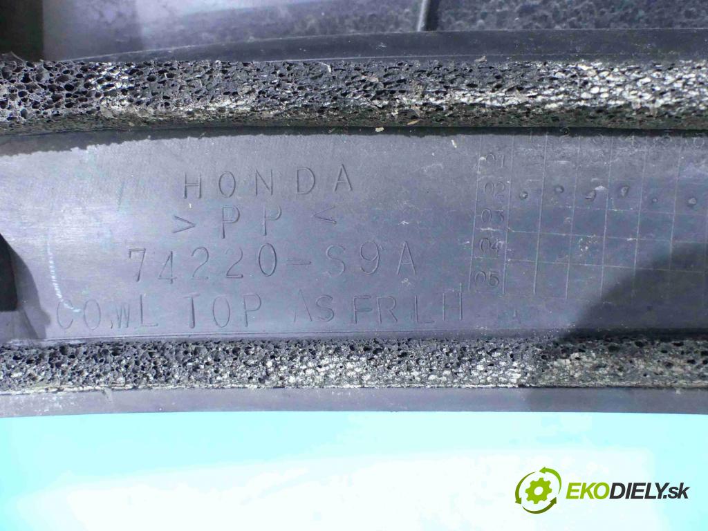 Honda CR-V II 2001-2006 2.0 16v 150 HP manual 110 kW 1998 cm3 5- torpédo 74210-S9A (Torpéda)