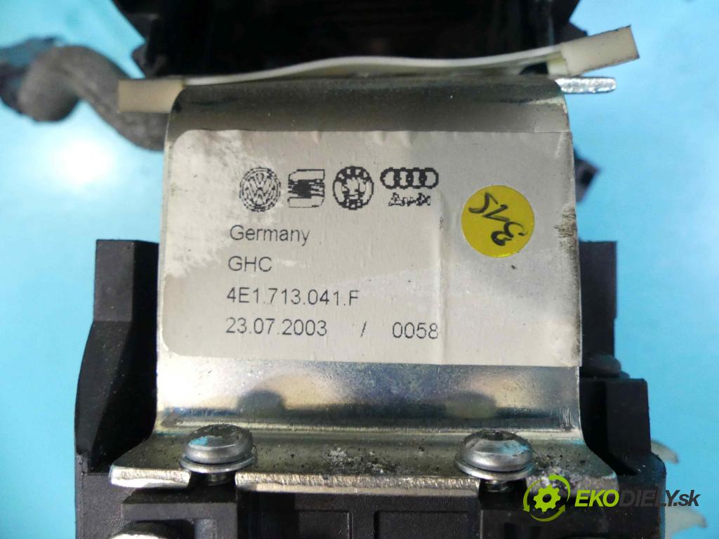 Audi A8 D3 2002-2009 4.0 tdi 275 HP automatic 202 kW 3936 cm3 4- Páka: Změny: stupeň,rýchlosť 4E1713041F (Rýchlostné páky / kulisy)