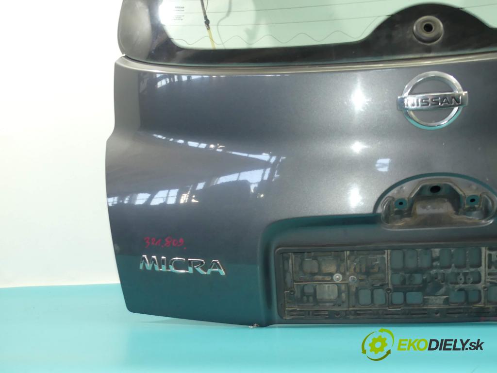 Nissan Micra K12 2003-2010 1.2 16v 80 HP automatic 59 kW 1240 cm3 3- zadna kufor  (Zadné kapoty)