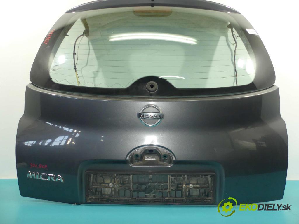 Nissan Micra K12 2003-2010 1.2 16v 80 hp automatic 59 kW 1240 cm3 3- zadní kufrové dveře  (Zadní kapoty)