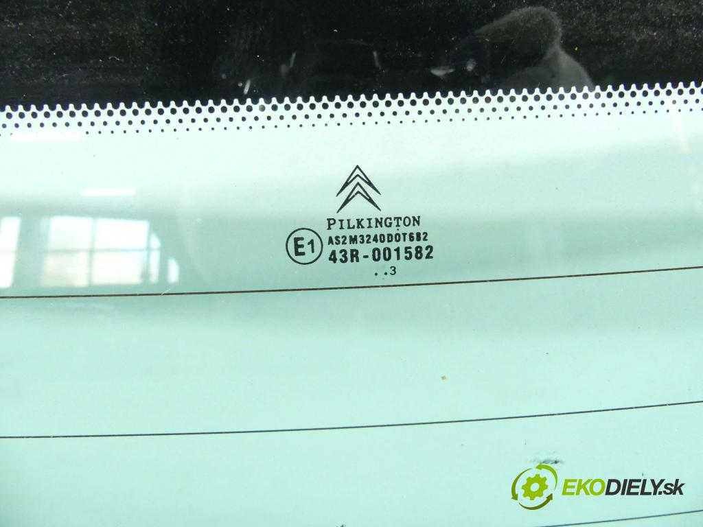 Citroen C3 I 2002-2009 1.4 73 HP manual 54 kW 1360 cm3 5- sklo zadná  (Sklá zadné)