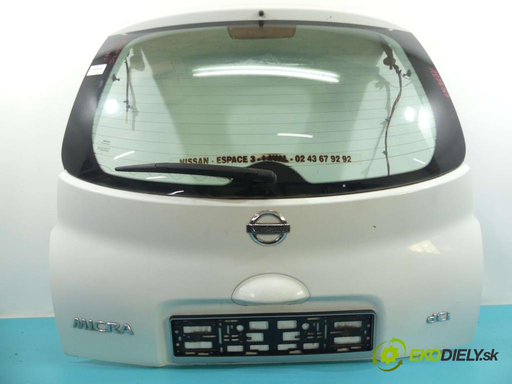 Nissan Micra K12 2003-2010 1.5 dci 65 hp manual 48 kW 1461 cm3 3- zadní kufrové dveře  (Zadní kapoty)
