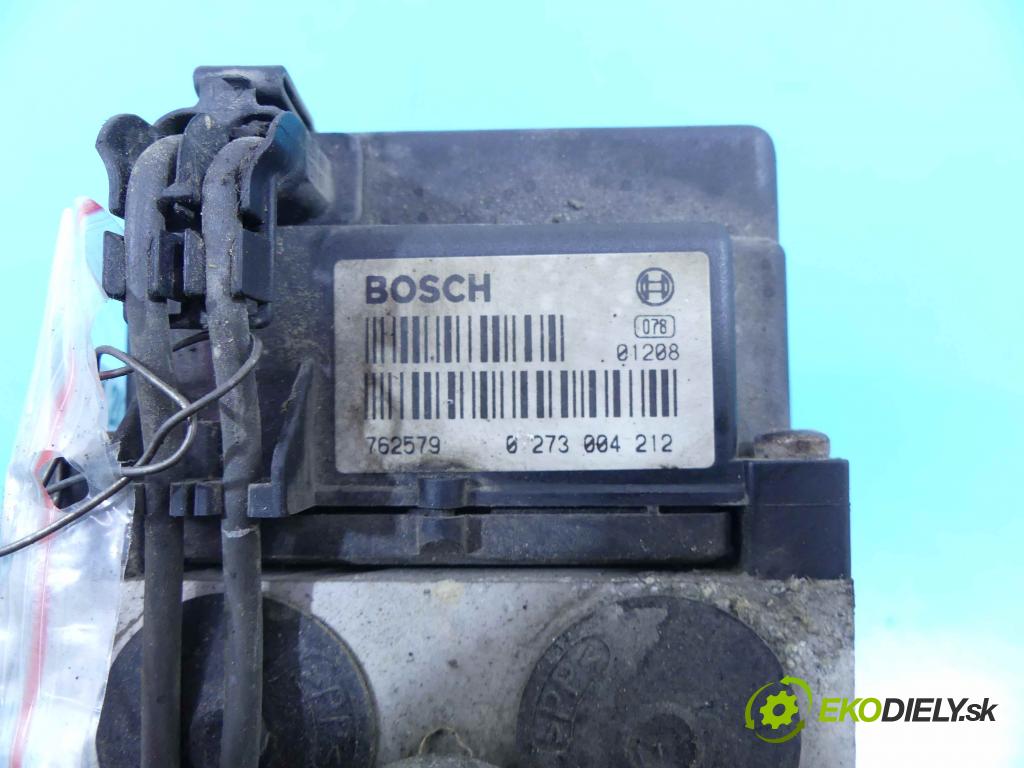 Vw Passat B5 1995-2005 1.8 20v 125 HP manual 92 kW 1781 cm3 5- čerpadlo abs 0273004212 (Pumpy ABS)