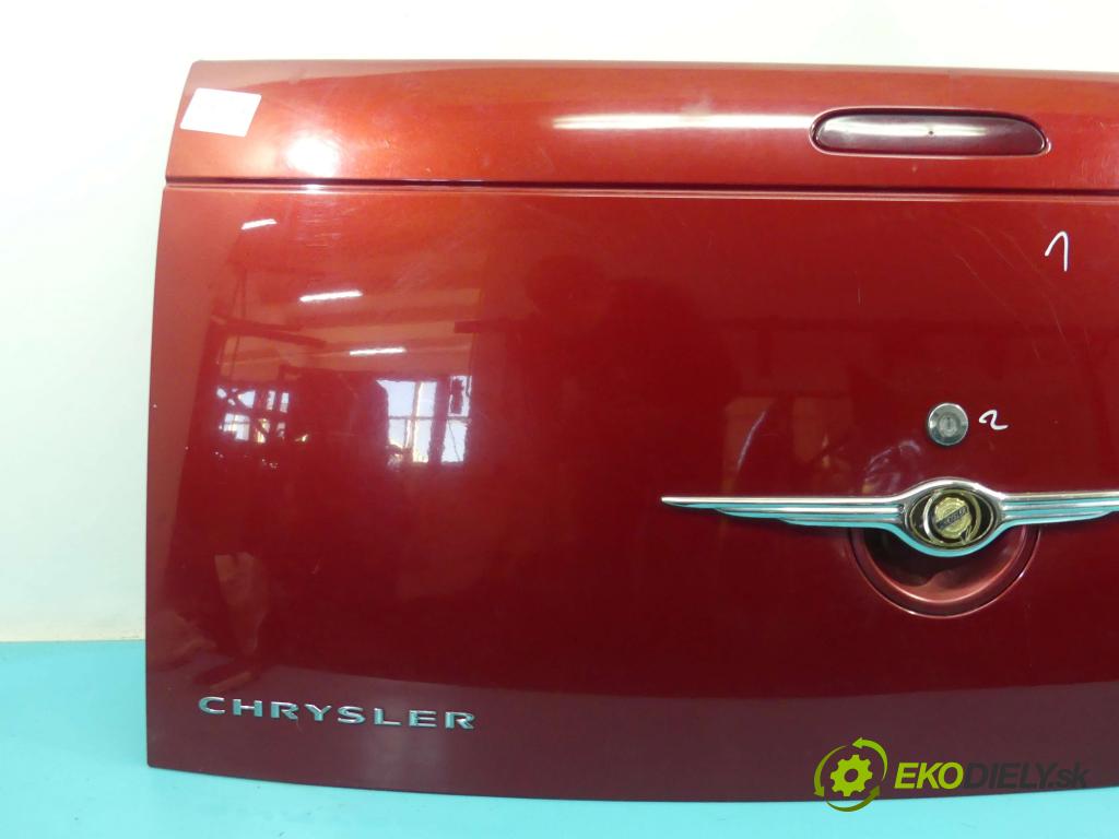 Chrysler Pt cruiser 2.4 T 182KM manual 134 kW 2429 cm3 3- zadní kufrové dveře  (Zadní kapoty)